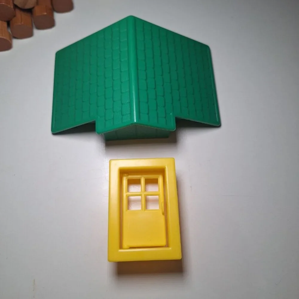 Lincoln Logs Replacement Roof Piece Lodge House Plastic Village Top Cabin Build‎